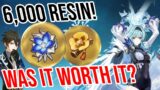 Enhancing 6,000 Resin of NEW ARTIFACTS! Was it worth it? Genshin Impact
