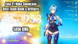 Eula C1 Nuke Damage Showcase Gameplay – Best Team Build & Artifacts – Genshin Impact