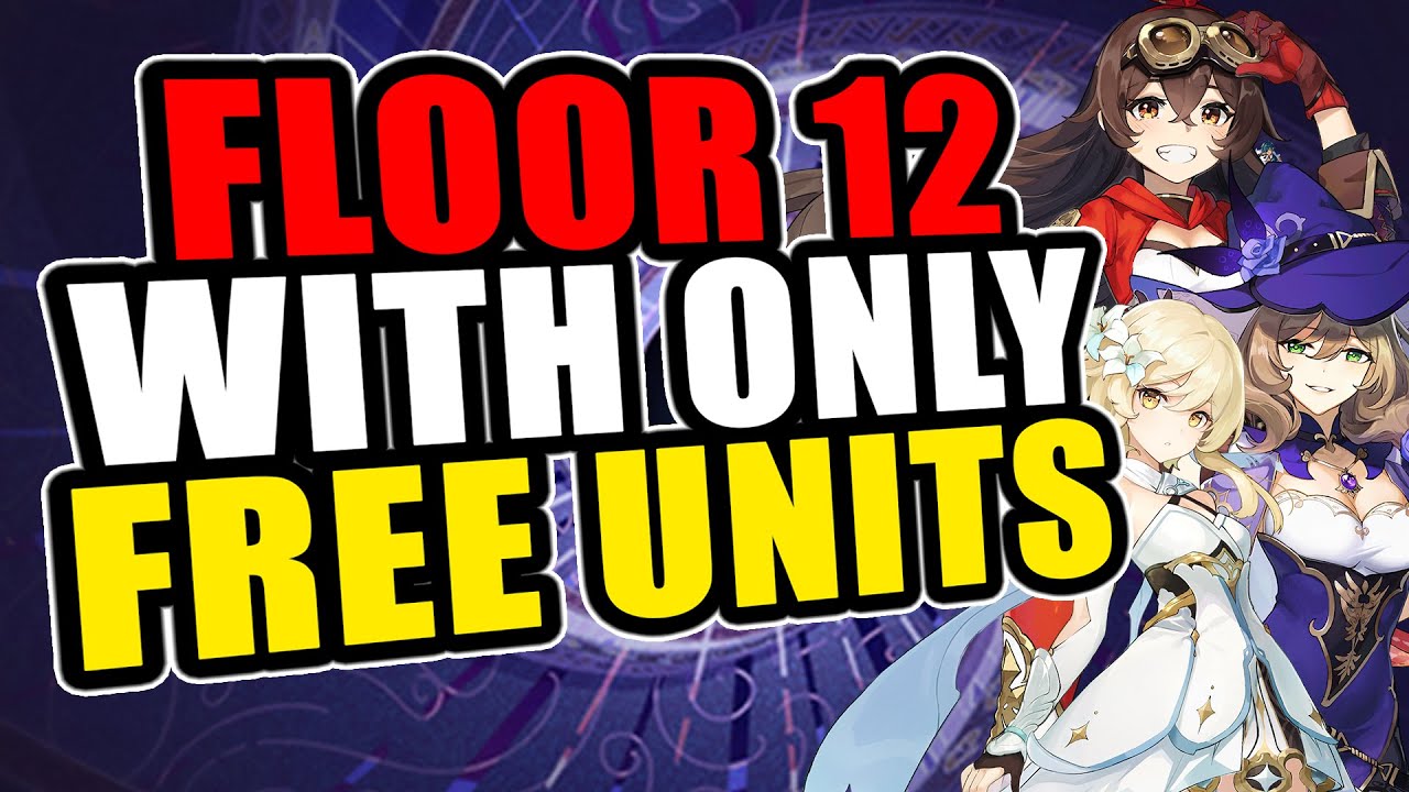 F2P Floor 12 With 7 Characters | 1.5 Spiral Abyss | Genshin Impact ...