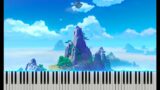 Genshin Impact OST – Above the Sea of Clouds [Piano Tutorial + sheet]