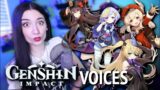 Genshin Impact – VOICE IMPRESSIONS!