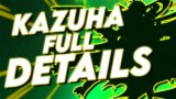 Kazuha the NEW ANEMO GOD? | Genshin Impact Kazuha Skill Full Details & Translation | Patch 1.6 Leaks