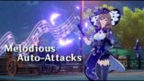 Lisa is the True Bard of Mondstadt | Melodious Auto-Attacks | Genshin Impact