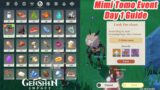 Mimi Tomo Event Day 1 Gameplay Guide – New Furnishing Reward Genshin Impact
