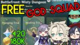 Misty Dungeon Battlefront Event First Look | Free Primogems I guess =) Genshin Impact