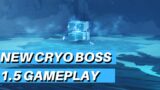 New Cryo Hypostasis Boss – Genshin Impact 1.5