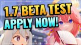 Patch 1.7 Global Beta Test! (APPLY NOW! GOOD LUCK!) Genshin Impact News Yoimiya Ayaka Baal Inazuma