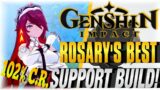 Rosaria's Best Support Build!!! (Main DPS BFF)!! | Genshin Impact | [ROSARIA BUILD]