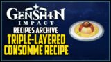 Triple-Layered Consomme Recipe Genshin Impact
