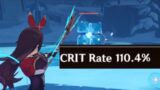 110% Crit Rate Amber | Genshin Impact
