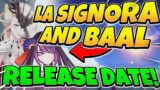 Baal & La Signora Release! + Ganyu & Xingqiu Skin | Genshin Impact