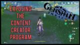 Exposing the Content Creator Program | Genshin Impact