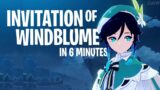Genshin Impact: Invitation of Windblume in 6 Minutes (Full Story)