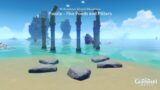 Genshin Impact – Midsummer Island Adventure (Event) – Five Pools and Musical Pillars Puzzle