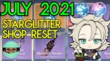 July 2021 Masterless Starglitter Shop Reset | Anniversary Theory & Tips | Genshin Impact