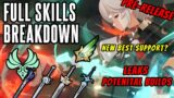 KAZUHA Full Skills Talent BREAKDOWN and BUILDS | Leaks and Gameplay – Genshin Impact