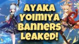 LEAKED AYAKA & YOIMIYA BANNERS + Release Dates! | Genshin Impact