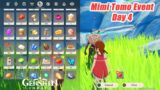 Mimi Tomo Event Day 4 Gameplay Guide – 4th Furnishing Reward – Genshin Impact