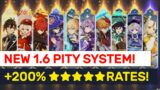 NEW 1.6 HIDDEN Wish Rate/Pity System Revealed! GET BETTER RATES! | Genshin Impact