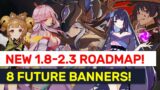 NEW Patch 1.8-2.3 Content Road-Map! 16+ UPCOMING Characters! | Genshin Impact