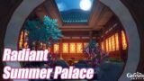Radiant Summer Palace | Imperial Bathhouse | Serenitea Pot – Genshin Impact