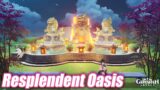 Resplendent Oasis | How to Build a Fancy Fountain | Serenitea Pot – Genshin Impact