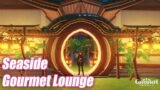 Seaside Gourmet Lounge | Fancy Outdoor Restaurant | Serenitea Pot – Genshin Impact