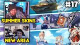 Streamers React To NEW Genshin Impact 1.6 Update New Area – Summer Skins | Genshin Reactions #17