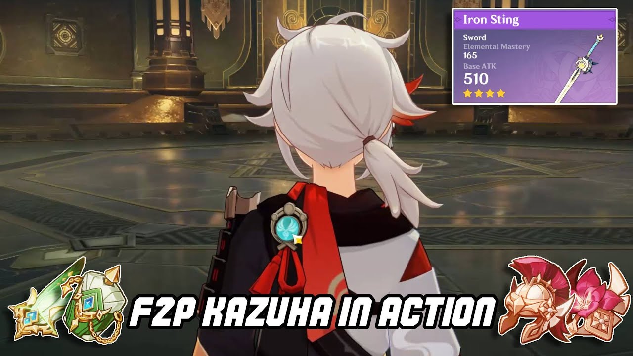 This Is What An F2P Solo Kazuha Looks Like (Level 90 Kazuha) | Genshin