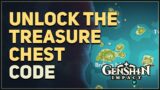 Unlock the treasure chest Genshin Impact Code