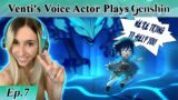 Venti's English Voice Actor plays GENSHIN IMPACT! Part 7 – Can't Help Dvalin in Love with You