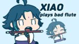 Xiao plays bad flute – GENSHIN IMPACT