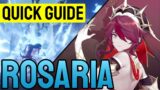 7 Minute Guide to Rosaria | Genshin Impact