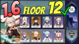 Anemo Supremacy w/ Kazuha (Floor 12 Clear) | Genshin Impact 1.6