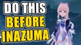 Do this BEFORE Inazuma patch | Prep for 2.0 | Genshin Impact