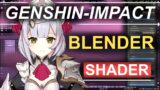 EASY Blender Genshin Impact (SHADER!!)