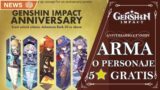 EL ANIVERSARIO GENSHIN IMPACT!! FECHA Y POSIBLES REGALOS!! | Genshin Impact