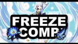 Freeze Comp Ayaka Spiral Abyss Floor 12 – Genshin Impact