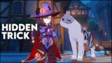 Genshin Impact Mona Hidden Trick With Cat And Dog