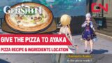 Genshin Impact PIZZA – Give it to Kamisato Ayaka | Where to Find the Recipe, Mushrooms
