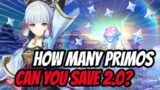 How Many Primogems Can F2P Save In 2.0? | Genshin Impact Patch 2.0