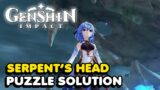 How To Solve The Serpent's Head Puzzle In Genshin Impact