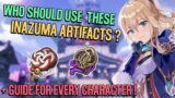 Inazuma Artifacts And Who Should Use Them | Emblem & Reminiscence | Genshin Impact Guide