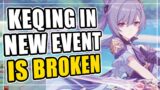 Keqing is SO GOOD in this new collab event | Honkai x Genshin Impact