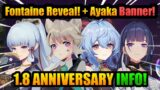 LEAKED AYAKA Banner+ FONTAINE & 1.8 Info! | Genshin Impact