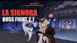 Leak | New La Signora boss fight (2.1) – Genshin Impact