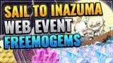 NEW INAZUMA WEB EVENT Speedrun Guide! (FREE 120 PRIMOGEMS!) Genshin Impact 2.0 Mysterious Voyage