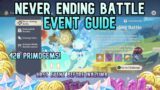 Never-Ending Battle Event Guide (420 Primogems) – Genshin Impact