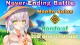 Noelle Solos Rondo of Ice and Thunder | Never-Ending Battle – Genshin Impact