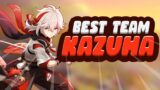 THE MOST INSANE TEAMS FOR KAZUHA: DPS & SUPPORT | Genshin Impact